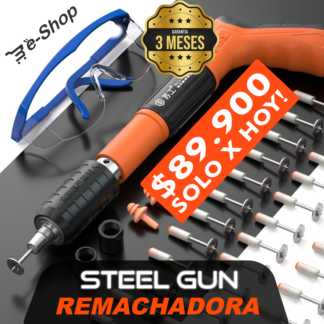🔖 PISTOLA DE CLAVOS NAILMASTER® + CLAVOS GRATIS🎁