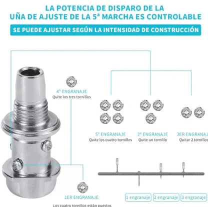 🔖 PISTOLA DE CLAVOS NAILMASTER® +  CLAVOS GRATIS🎁